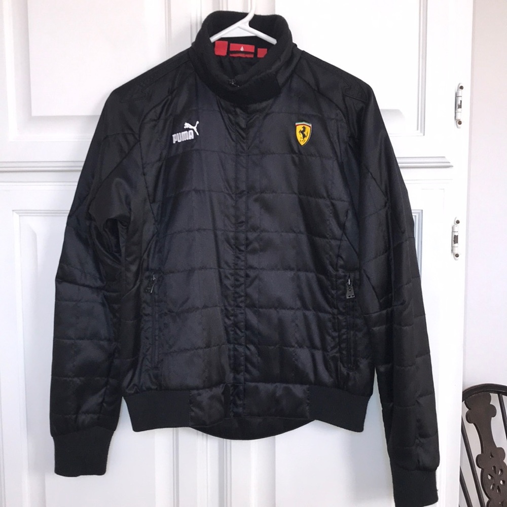 Puma Women’s Bomber Black Jacket Size Medium